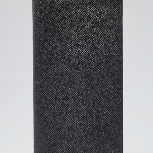 Louis Vuitton Black Taiga Leather Brazza Wallet - Picture 1 of 10